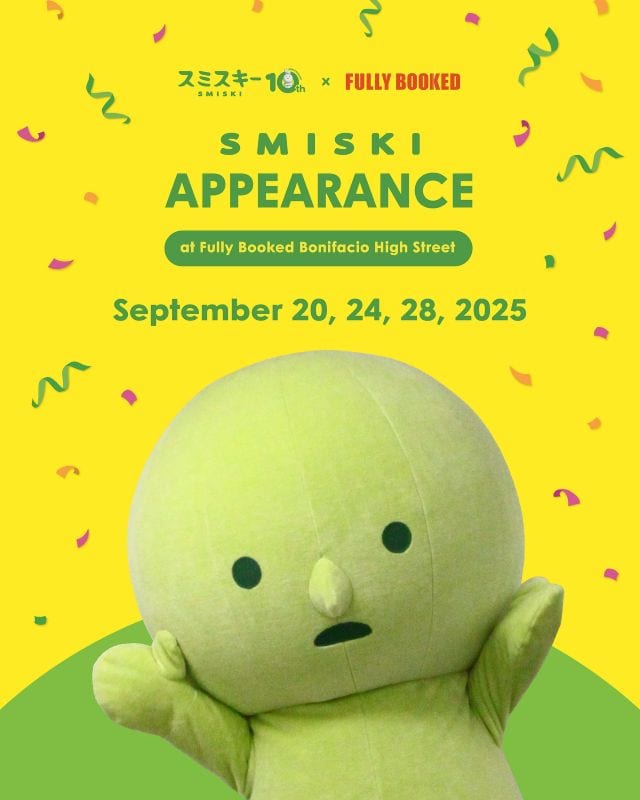 smiski 10th anniversary at bonifacio high street smiski appearance